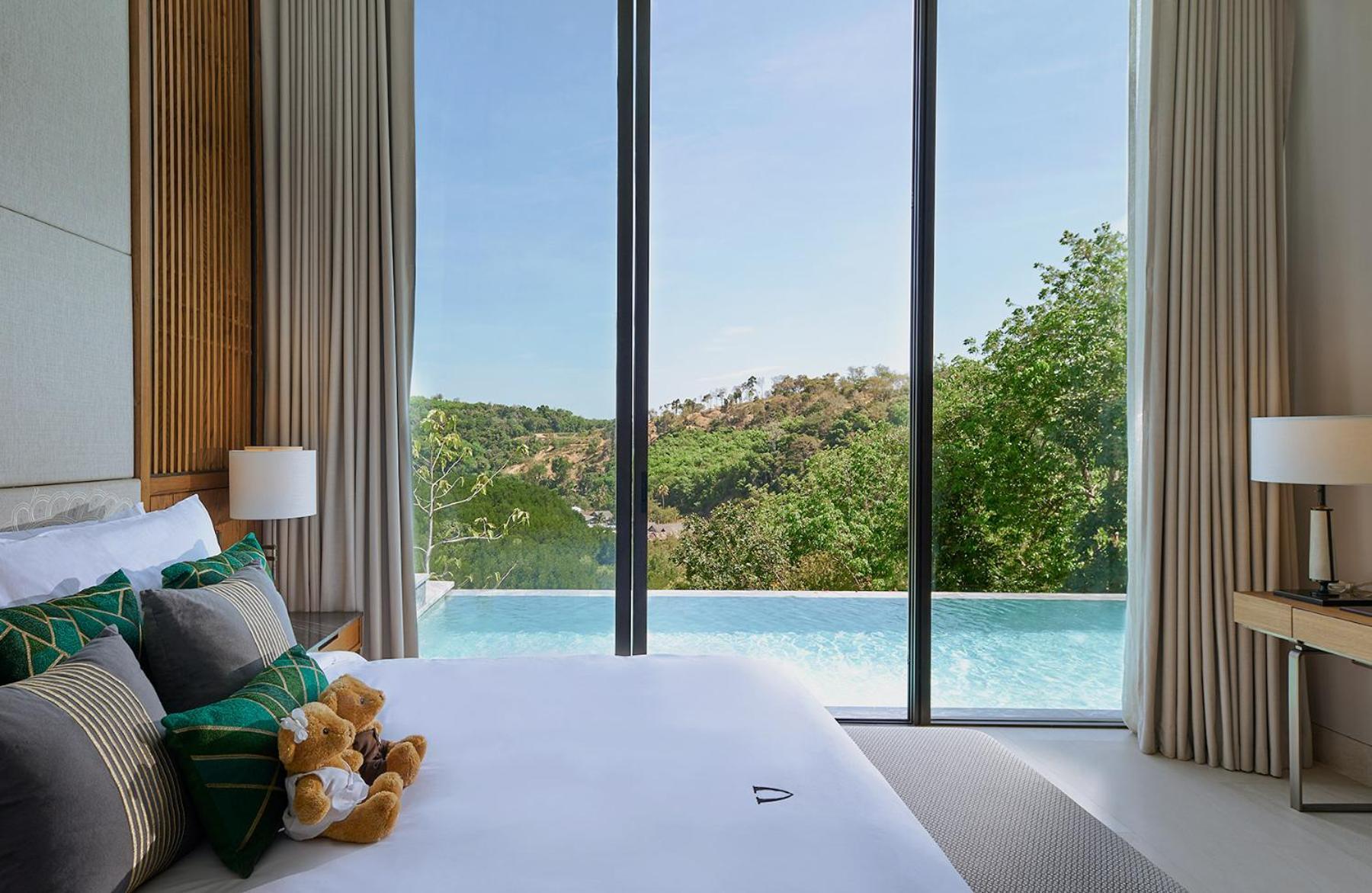 Villa mit 1 Schlafzimmer mit Hügelblick