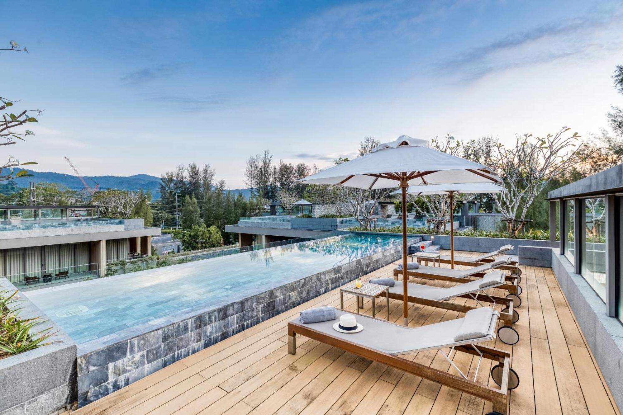 Penthouse mit 2 Schlafzimmern Azure und Pool