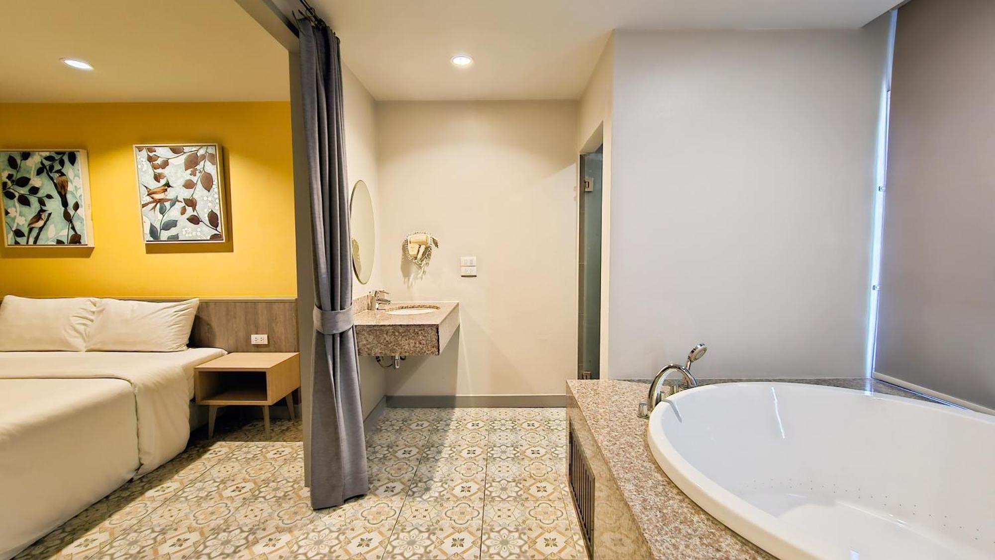 Habitación Doble con bañera de hidromasaje