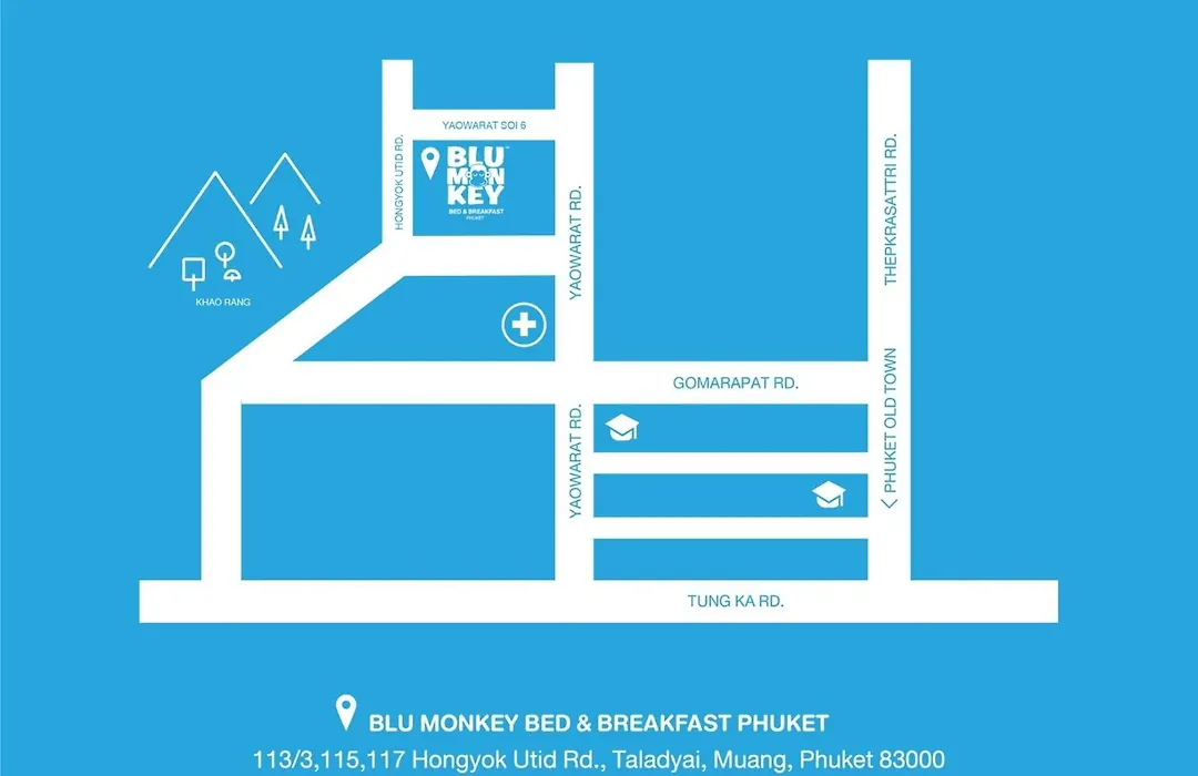 Blu Monkey Boutique Samkong, Formerly Blu Monkey Bed & Breakfast Phuket-1