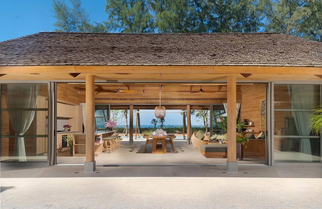 Luxury Beachfront Villa Phuket Private Pool Full Staff At Natai Beach-1