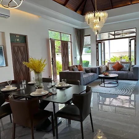 Bangtao Private Pool Villa With Huge Garden And Jacuzzi-3