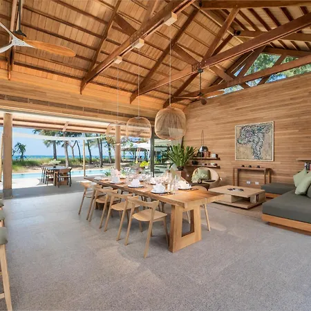 Luxury Beachfront Villa Phuket Private Pool Full Staff At Natai Beach-3